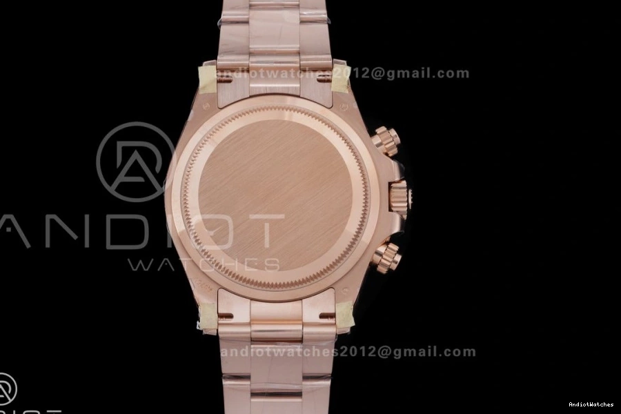 Best Edition Sub-dial VSF 1:1 DD Dial Gain Sophisticated Oyster RG Black Weight Bracelet On 786 Daytona 126505 1226